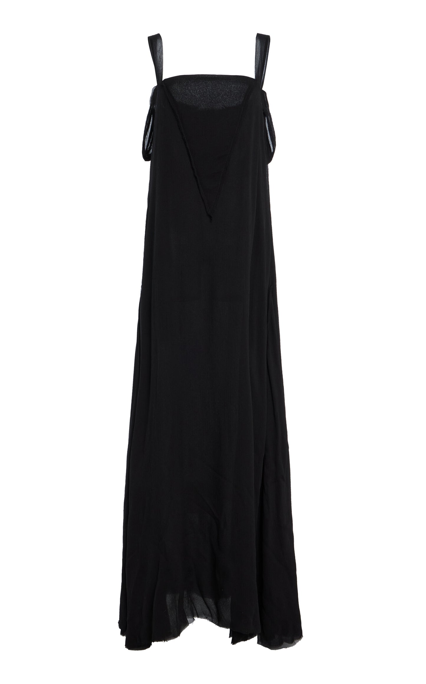 Silk-Chiffon Gown Gentle beautiful and grand