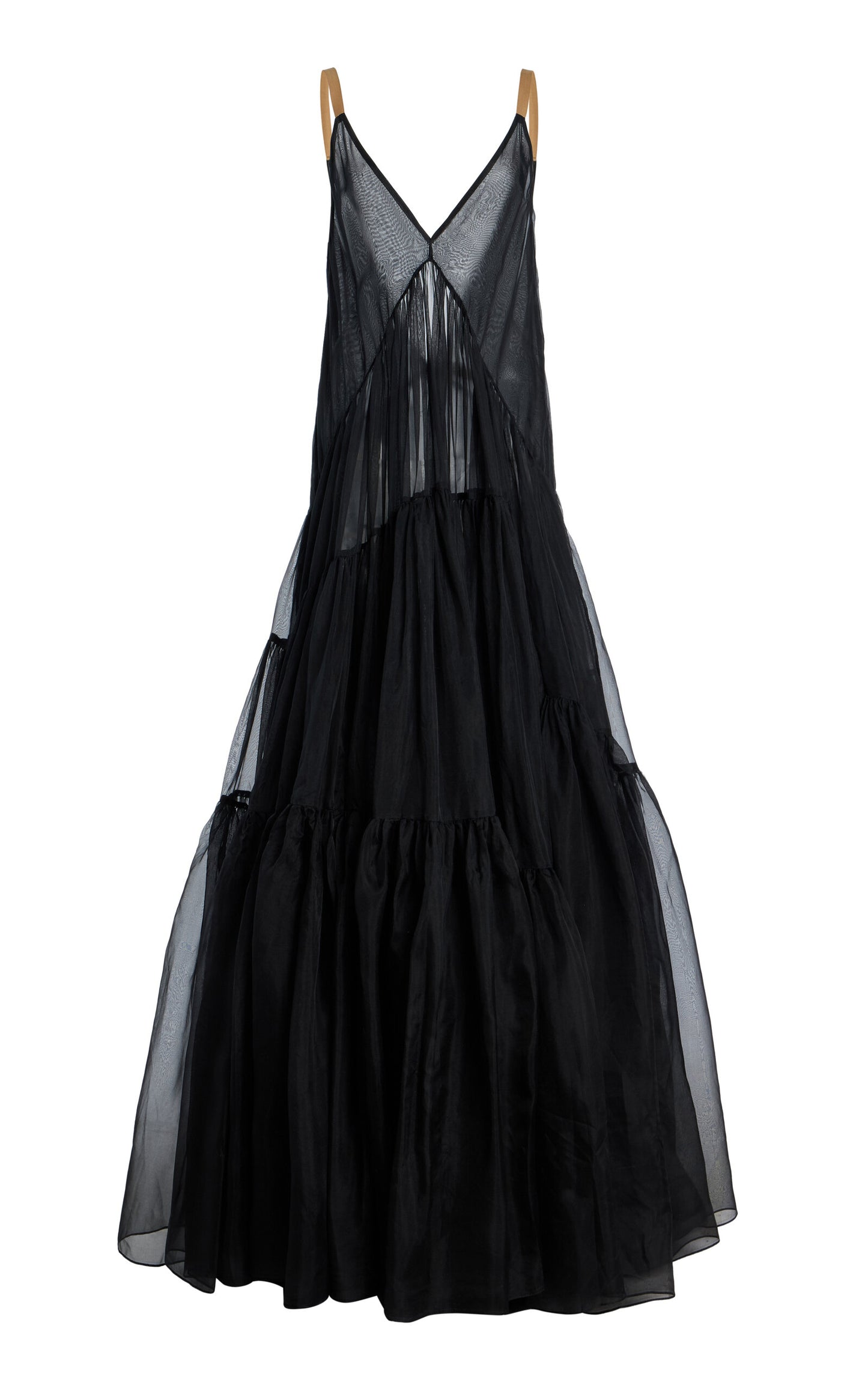 Exclusive Theatre for Dreamers Tiered Silk Gown