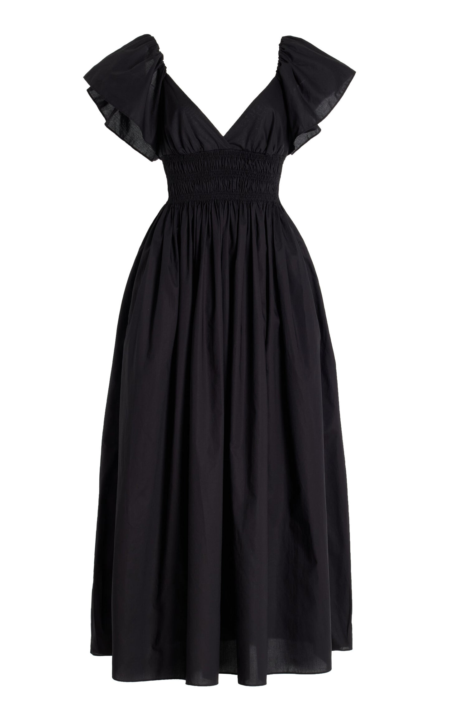 Cotton Midi Dress Simple gentle beautiful and grand