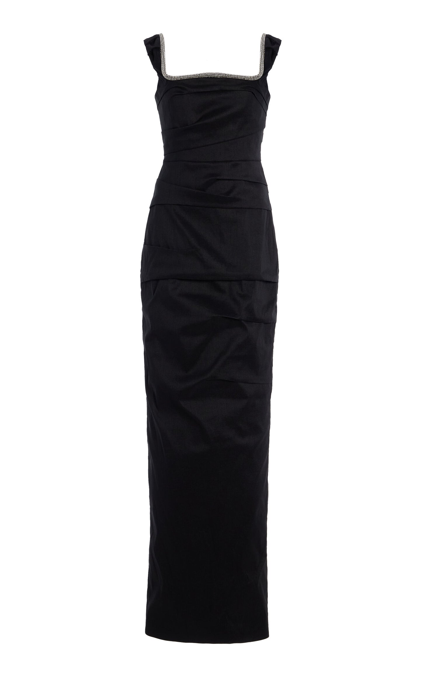 Party Dresses Strapless Crepe GownGentle beautiful and grand