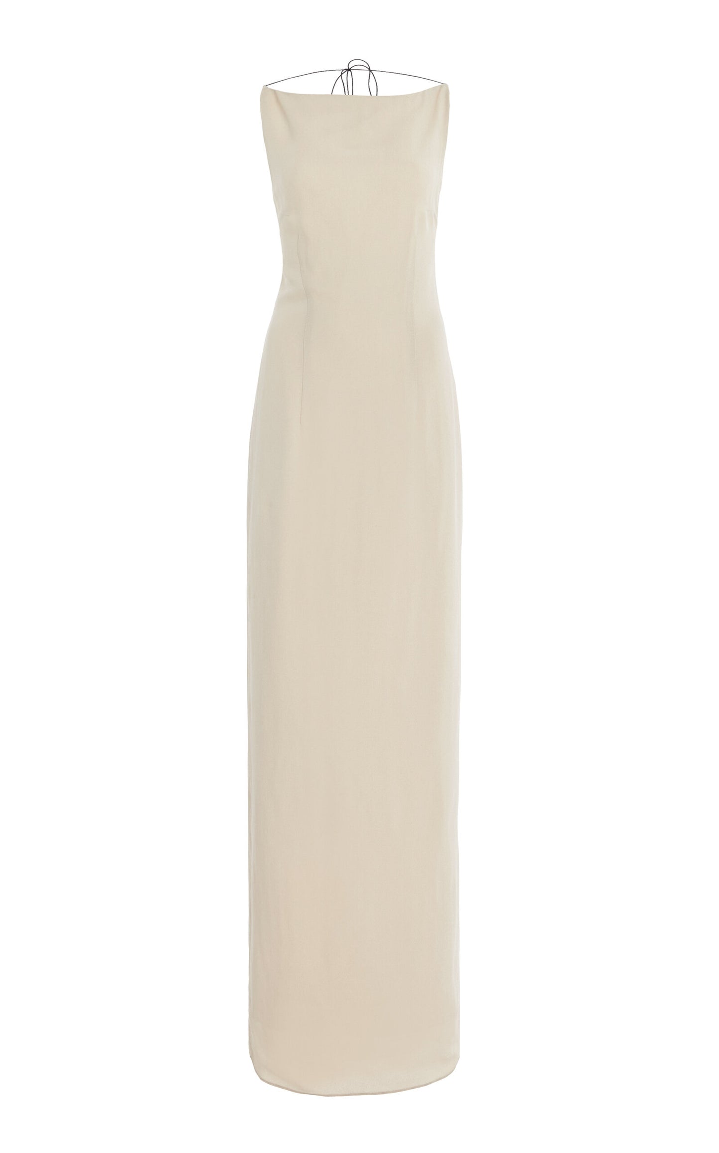 Hebe Crepe Gown Hebe Simple gentle beautiful and grand