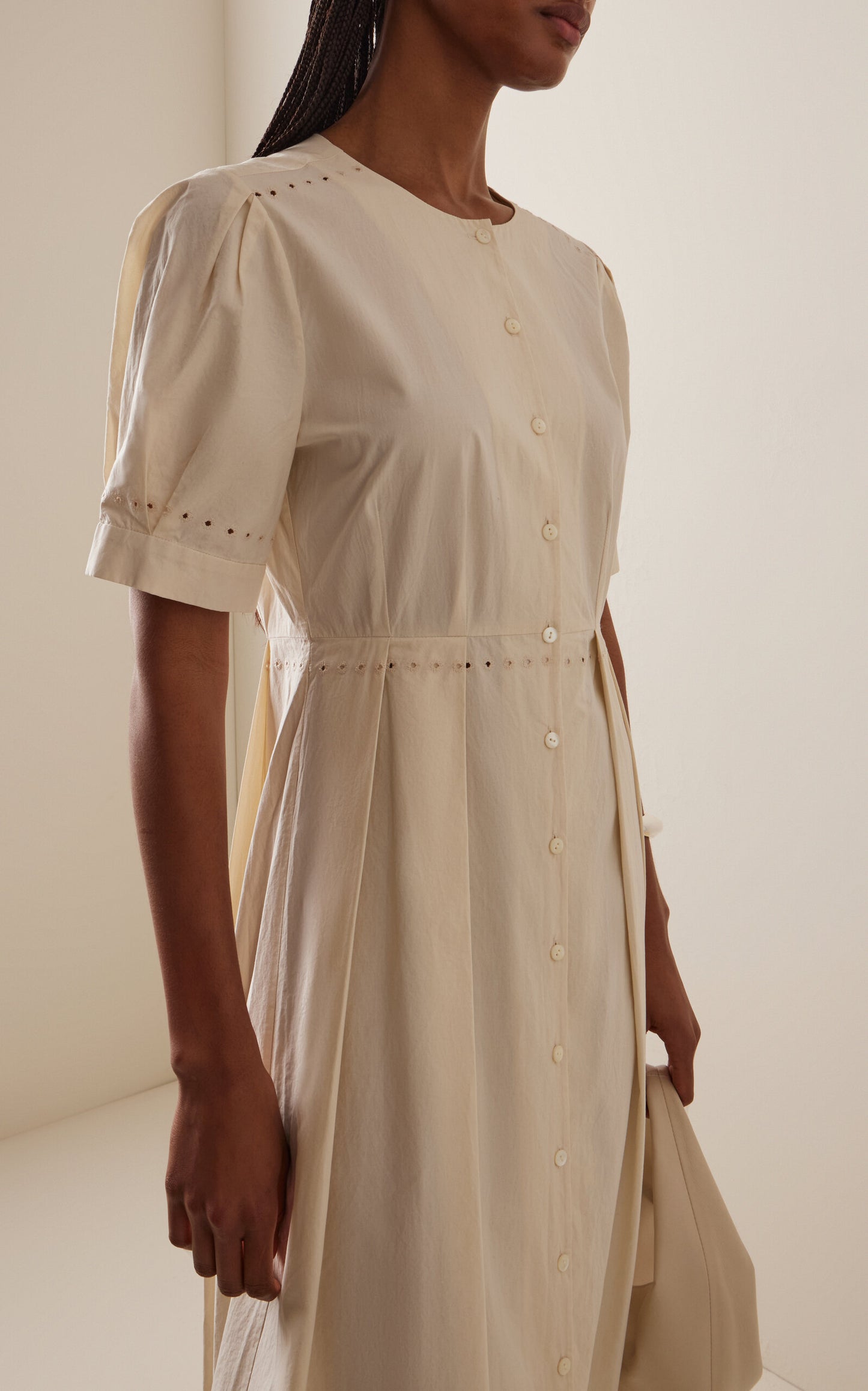 Harper Cotton Midi Dress Harper Full of charm simple and atmospheric