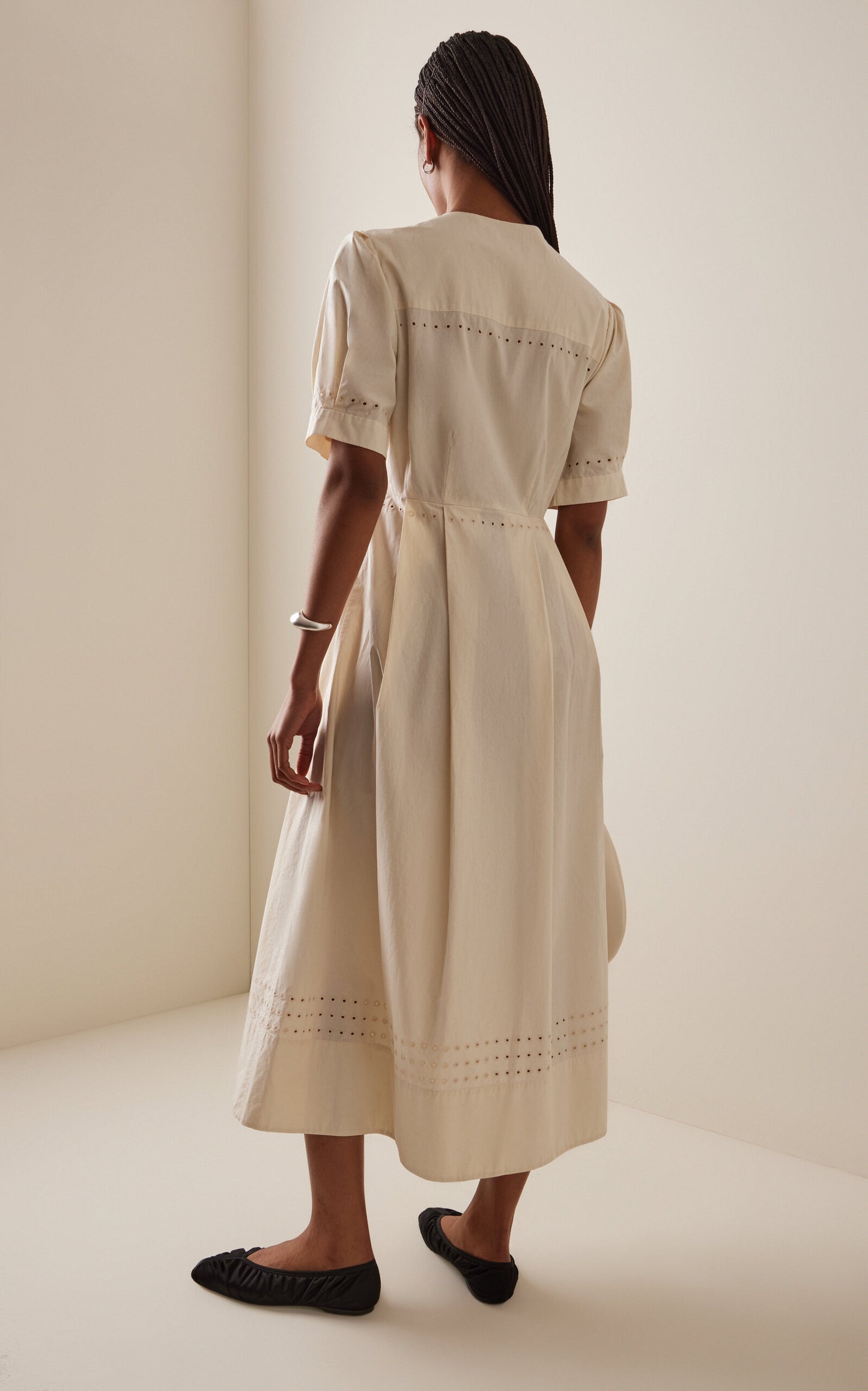 Harper Cotton Midi Dress Harper Full of charm simple and atmospheric