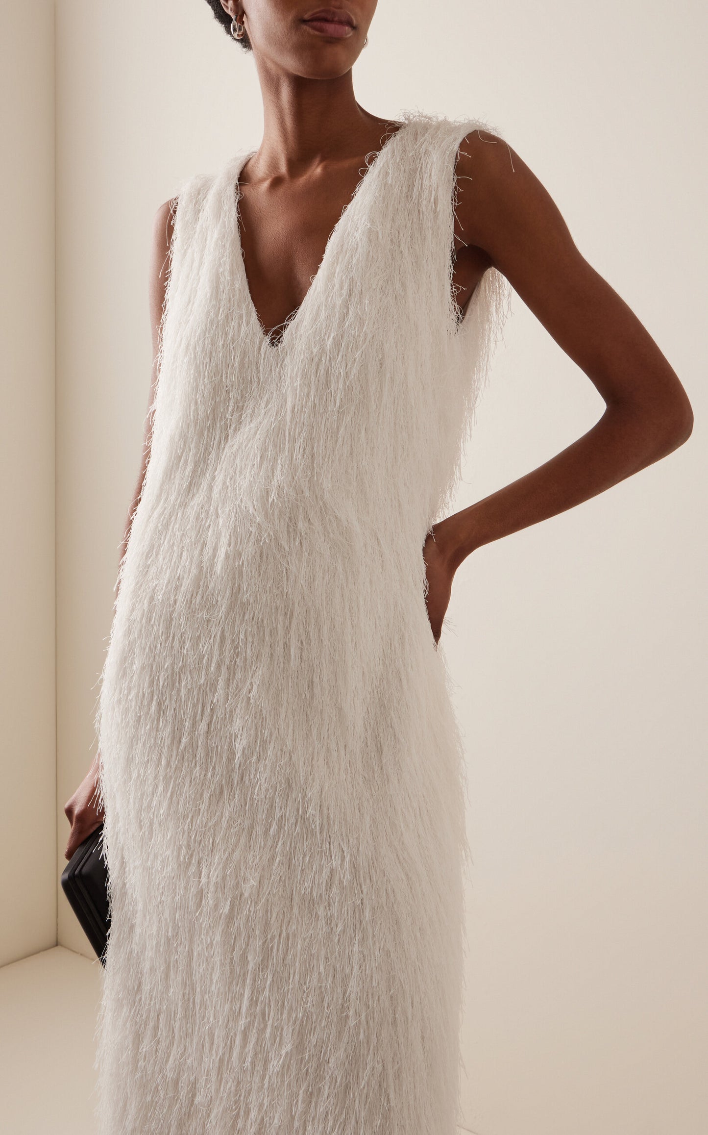 Sally Faux Fur Gown Sally Gentle beautiful and grand