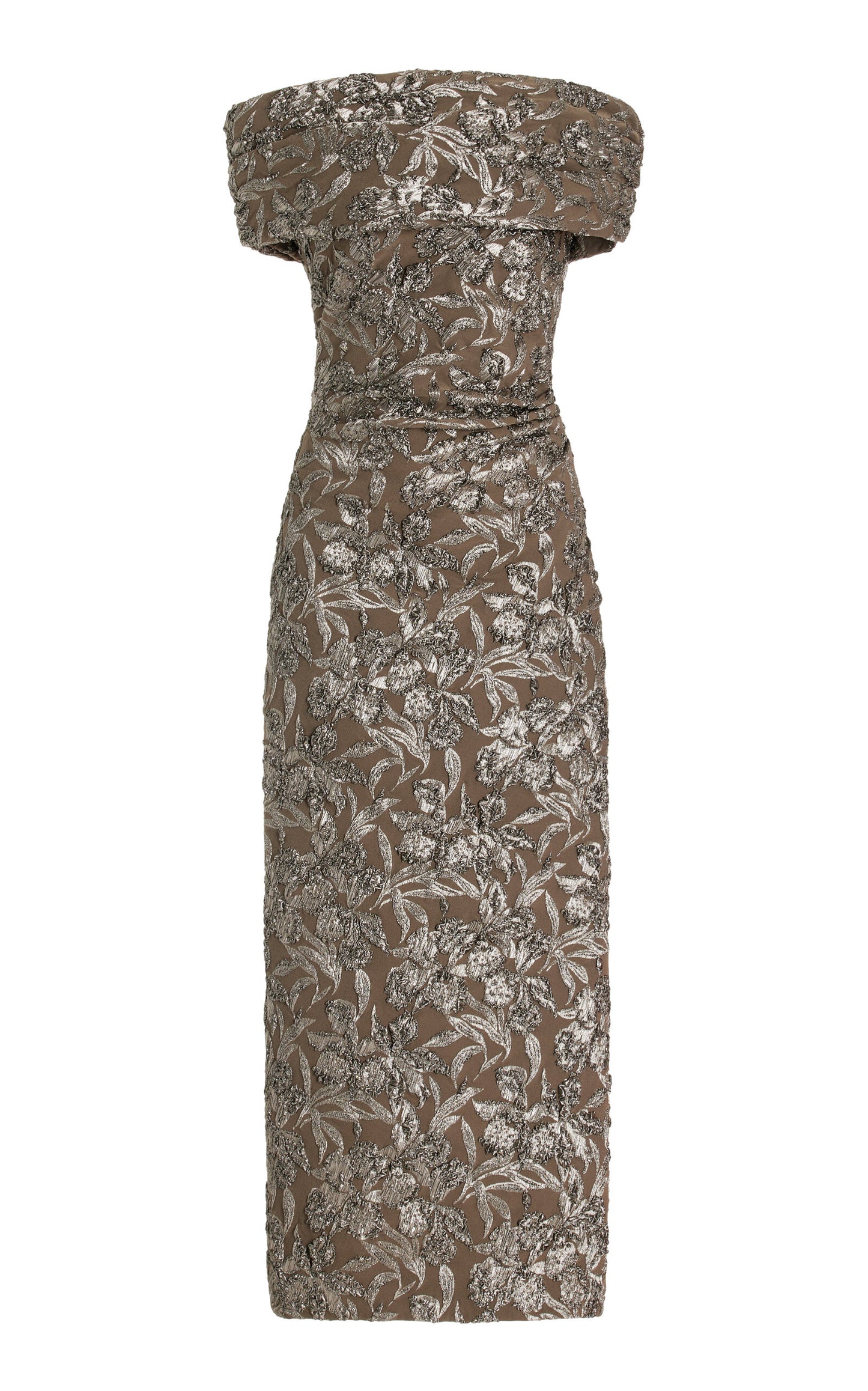 Off-The-Shoulder Midi Dress Full of charm simple and atmospheric