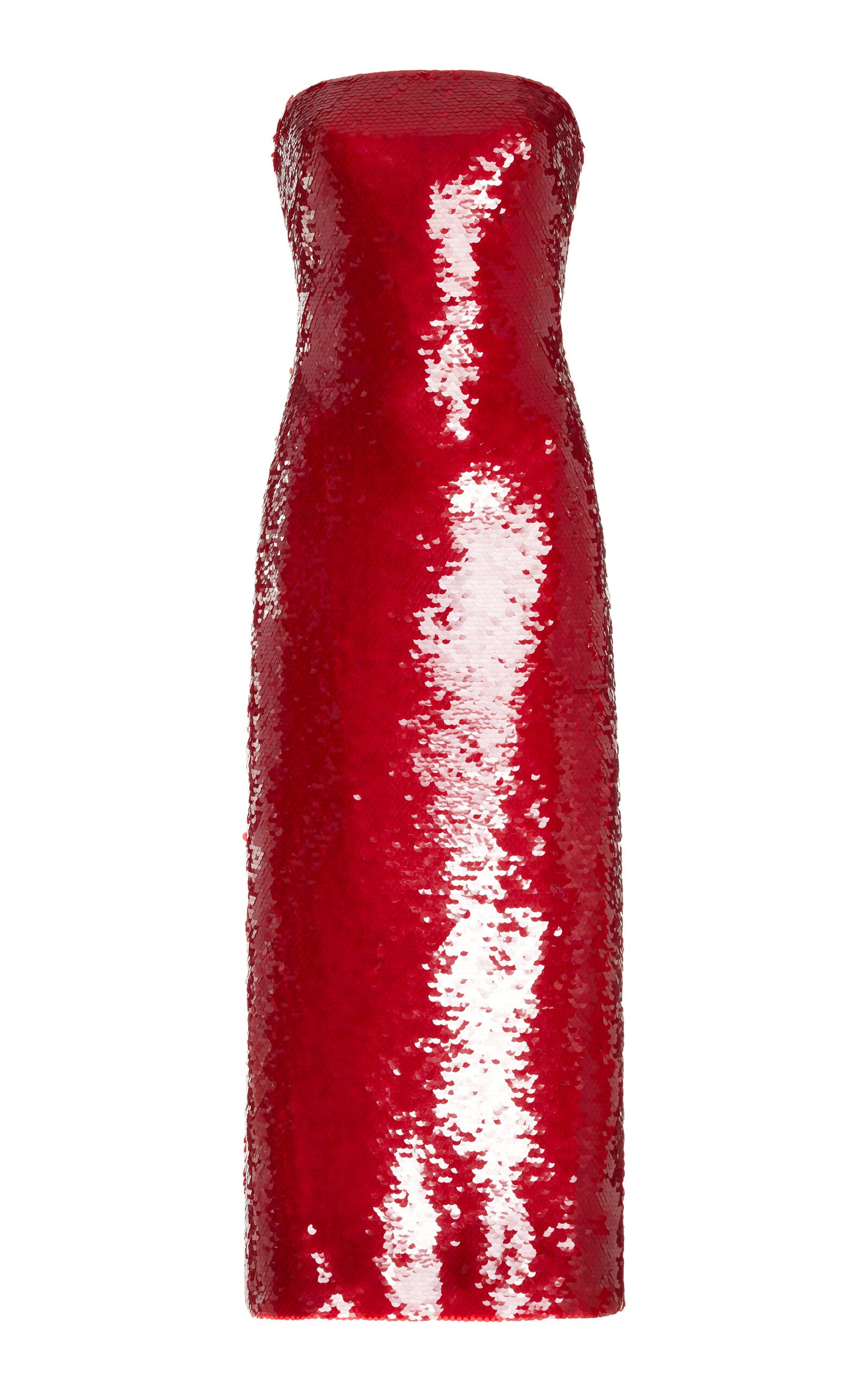Party Dresses Strapless Sequined Crepe Maxi Dress Gown Gentle beautiful and grand