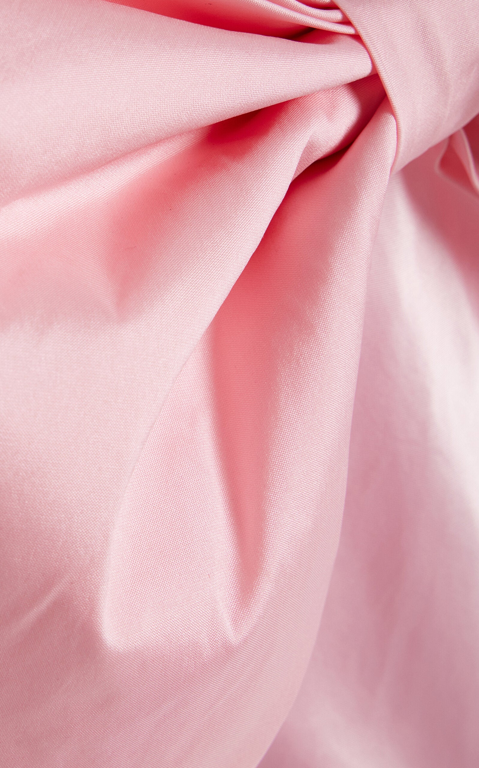 Exclusive Bow-Detailed Satin Maxi Slip Dress Gentle beautiful and grand