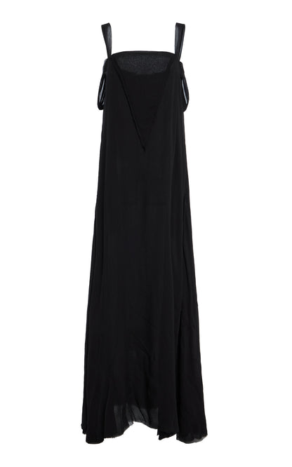 Silk-Chiffon Gown Gentle beautiful and grand