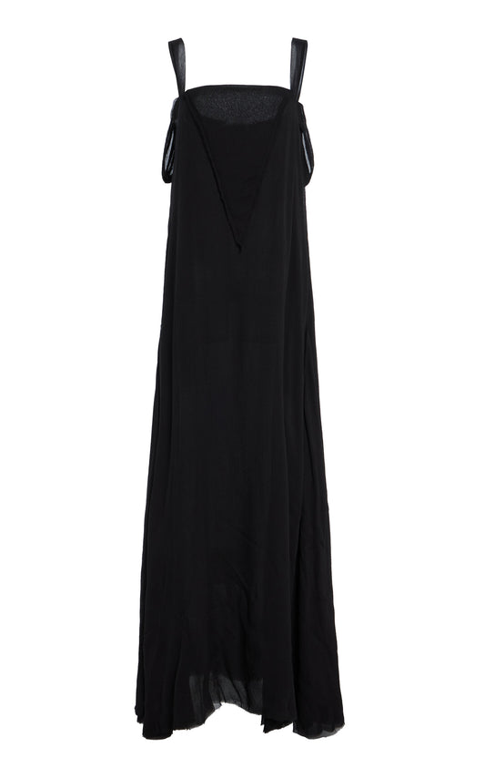 Silk-Chiffon Gown Gentle beautiful and grand