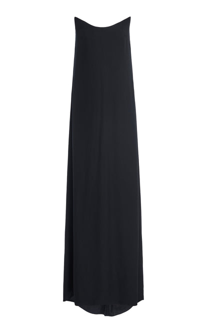 Party Dresses Strapless Crepe GownGentle beautiful and grand