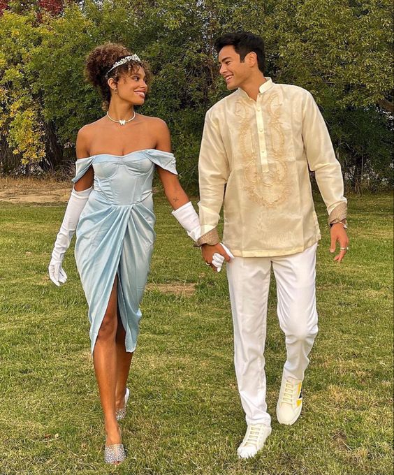 Light Blue evening dresses elegant party gown for