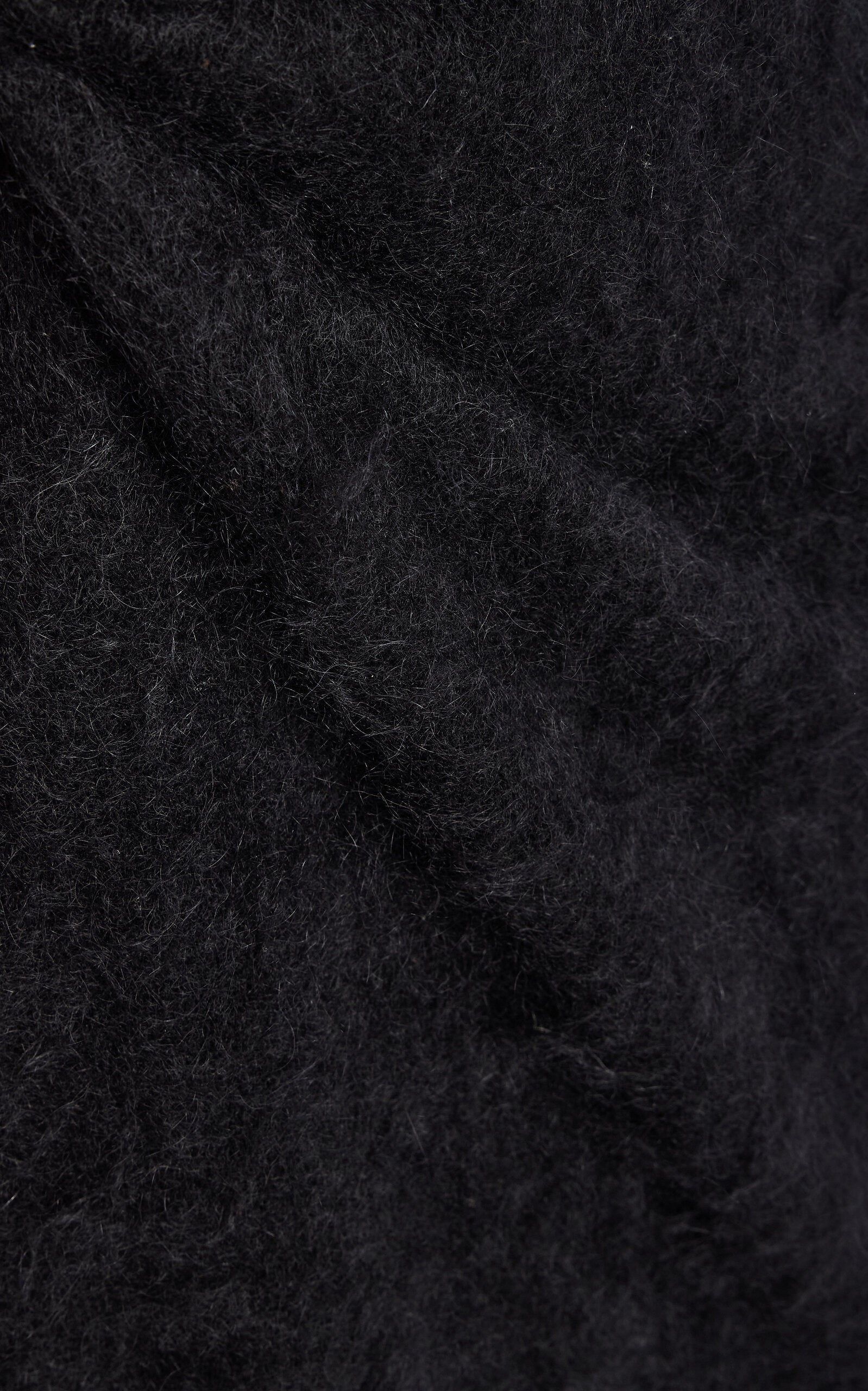 Ladies' Spring And Summer Vacation Cape-Detailed Roma Knit Mohair-Blend Gown