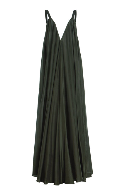 Exclusive Theatre for Dreamers Parachute Silk Dress Gentle beautiful and grand