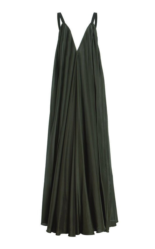 Exclusive Theatre for Dreamers Parachute Silk Dress Gentle beautiful and grand