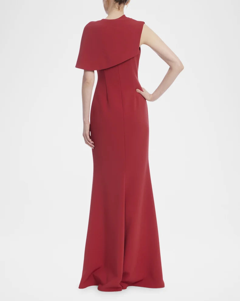 Draped A-Line Gown Charming and unique design Beautiful generous simple