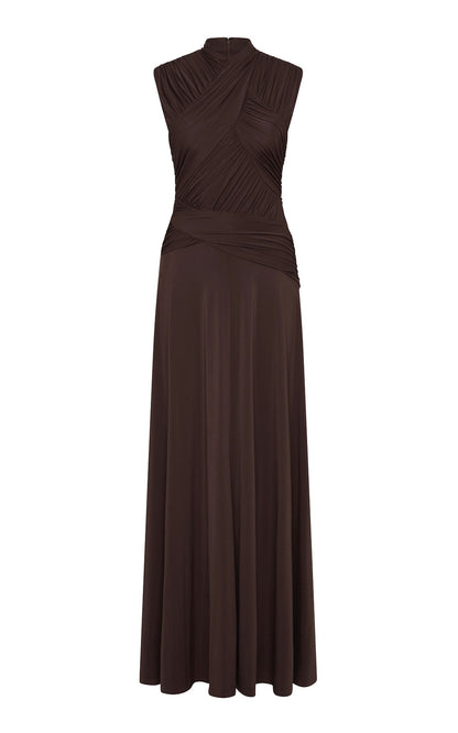 Juniper Ruched Gown  Juniper Gentle beautiful and grand
