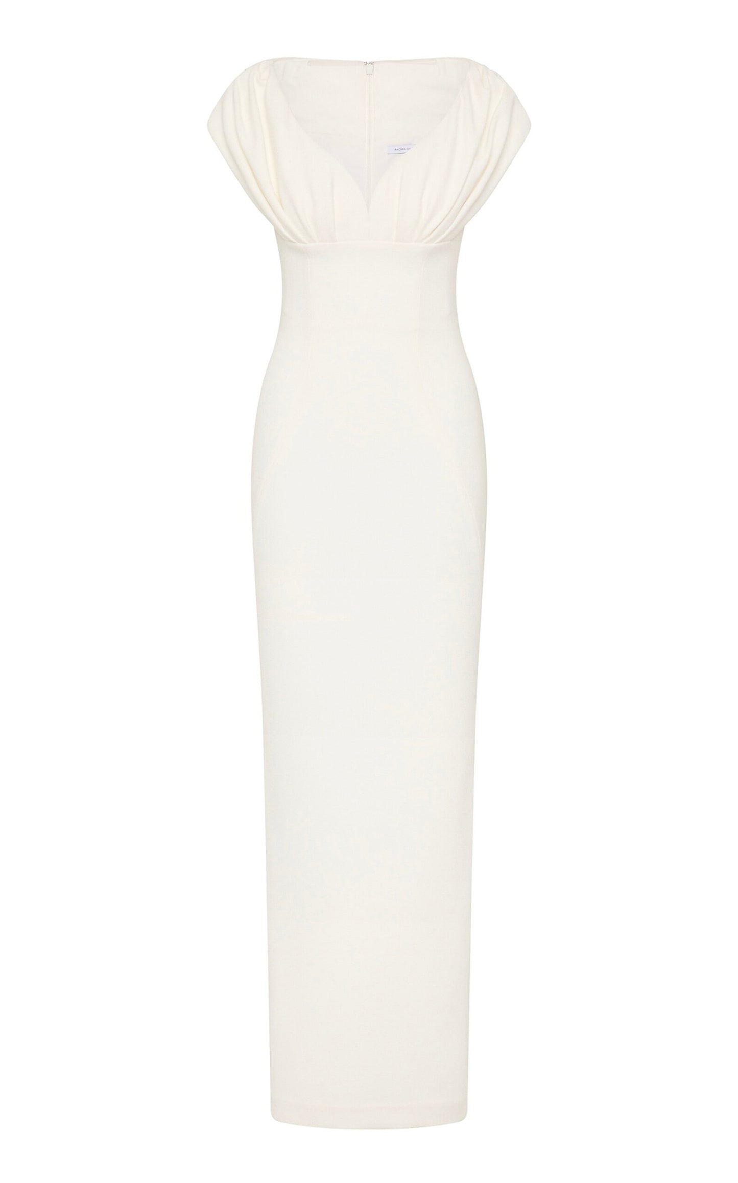 Myra Gathered Gown  Myra Recycled  Gentle beautiful and grand
