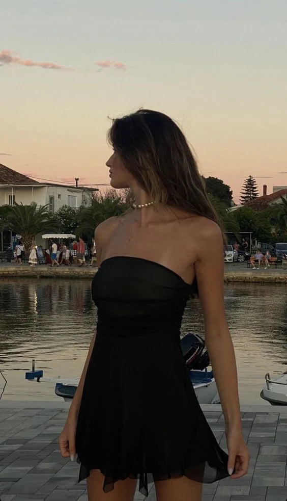 Short/Mini Black Prom Dresses Homecoming Dresses