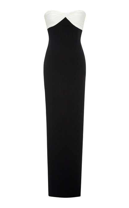 Twist-Detail Silk-Crepe Gown Gentle beautiful and grand