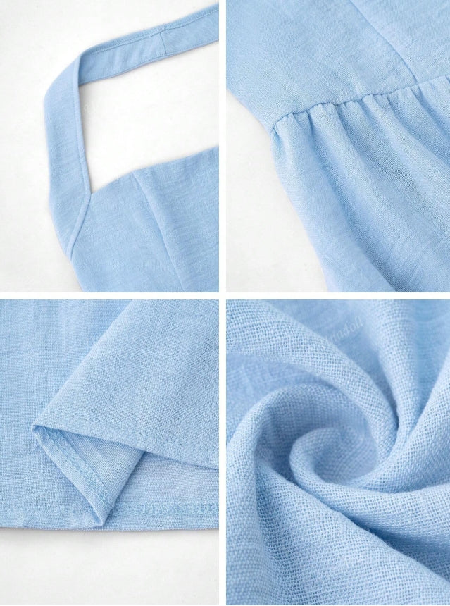 Ladies' Spring And Summer Vacation Dating Music Festival Mother's Day Easter Hanging Neck Elegant Long Dress