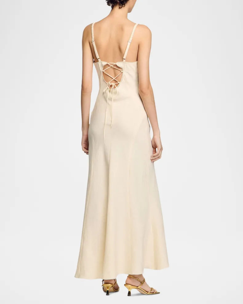 Aubepine Maxi Dress Simple beautiful generous and full of charm