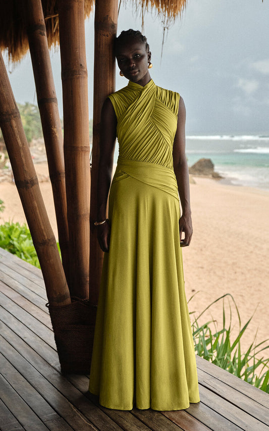 Party Dresses Juniper Ruched Gown  Juniper Gentle beautiful and grand