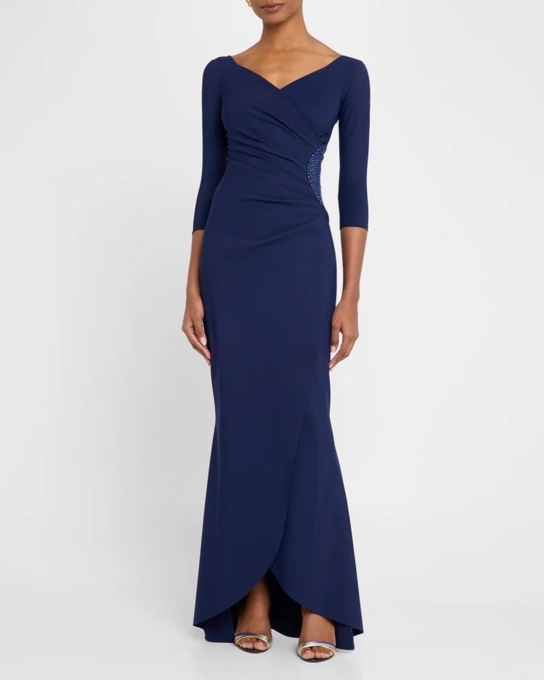 Emerentienne Embellished Mermaid Gown Beautiful and charming simple and unique design