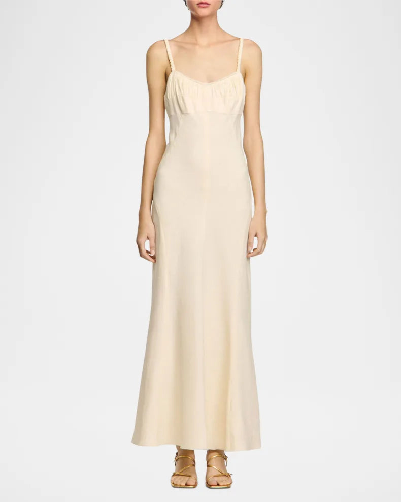 Aubepine Maxi Dress Simple beautiful generous and full of charm