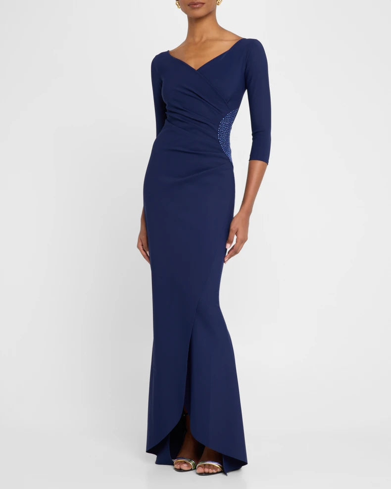 Emerentienne Embellished Mermaid Gown Beautiful and charming simple and unique design