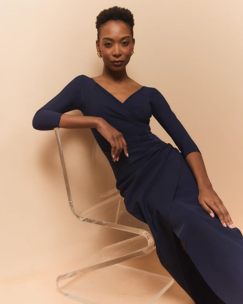 Emerentienne Embellished Mermaid Gown Beautiful and charming simple and unique design