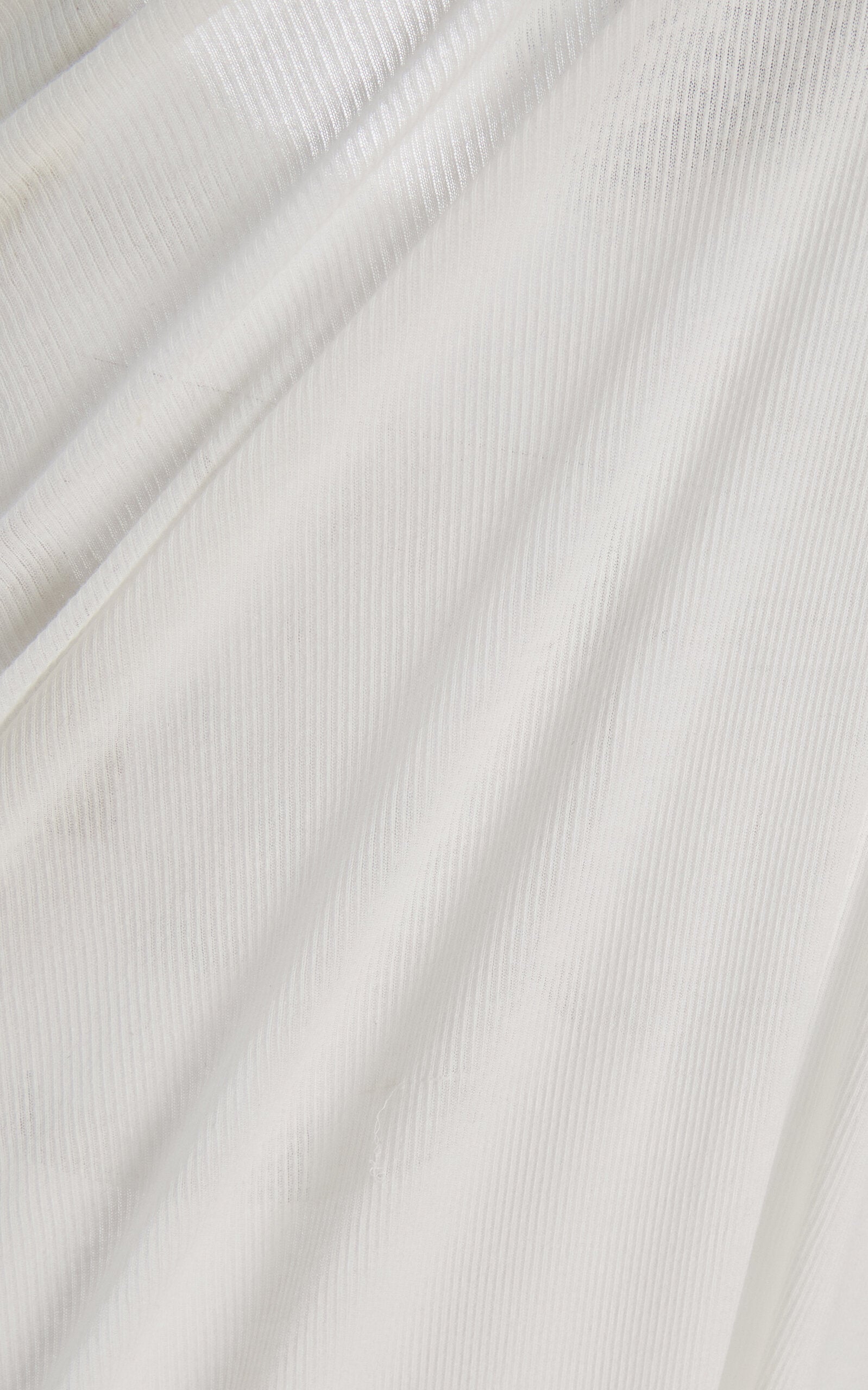 Carrie Rib-Knit Cotton Maxi Dress Gentle beautiful and grand