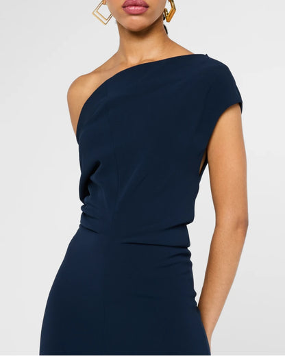Rosa Off-Shoulder Matte Crepe Midi Dress Charming and unique design Beautiful generous simple