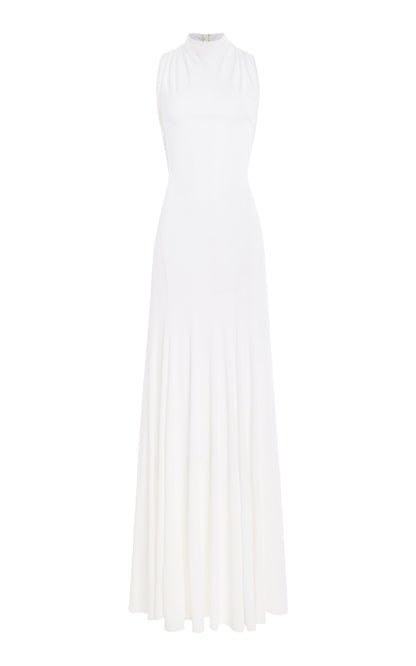 Party Dresses Maico Mock-Neck Jersey Gowns Gentle beautiful and grand