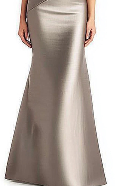 Simple beautiful generous and full of charm Prom Dress Evening Formal Dress Pleated Off-shoulder Elegant Maxi dress Mother of the Bride Dressss