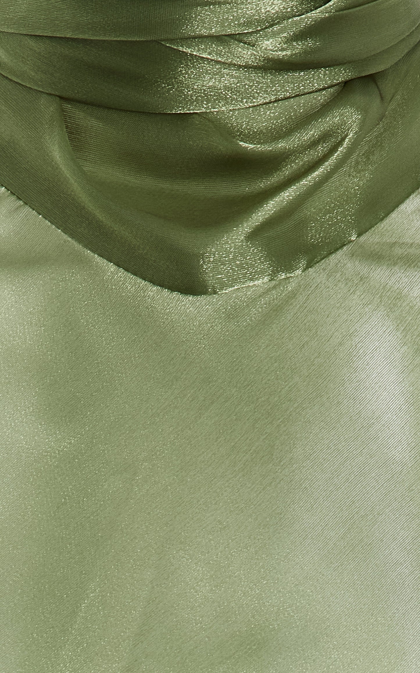Sienna Satin Organza Gown Gentle beautiful and grand