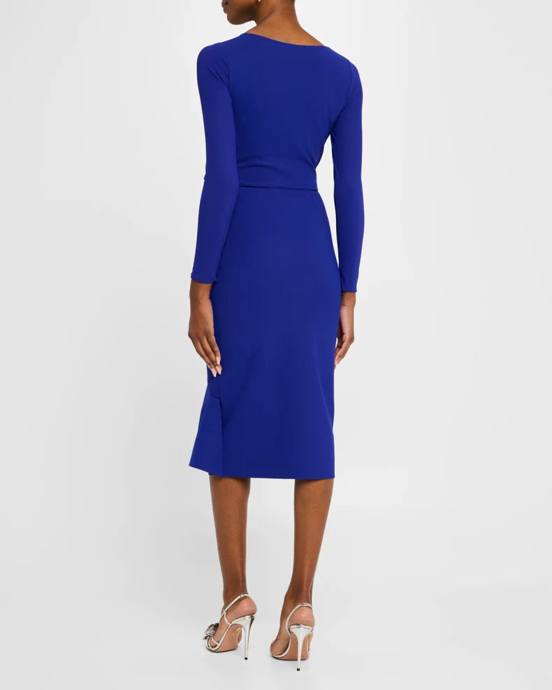 Ruffle Midi Dress Simple beautiful generous and full of charm