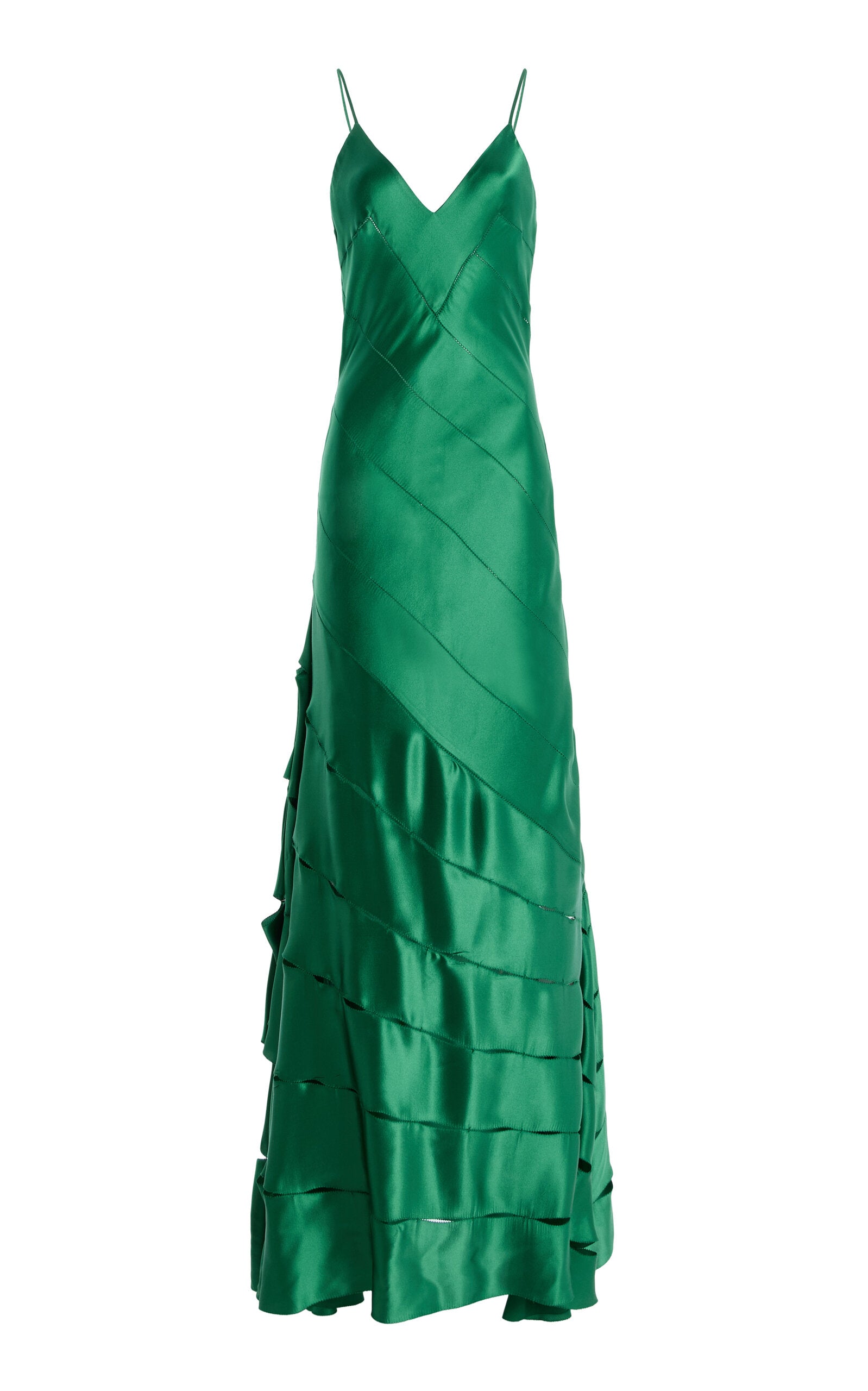 Roberto Cavalli 2000s Bias-Cut Silk Gown Gentle beautiful and grand