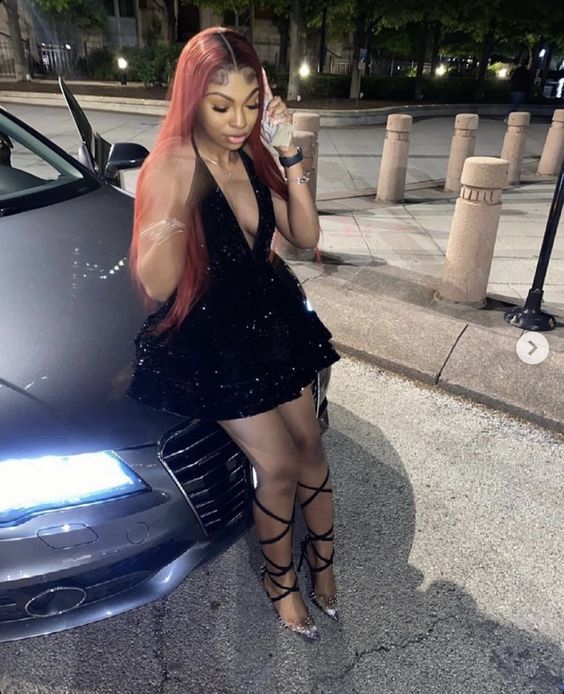 sexy short black homecoming dress