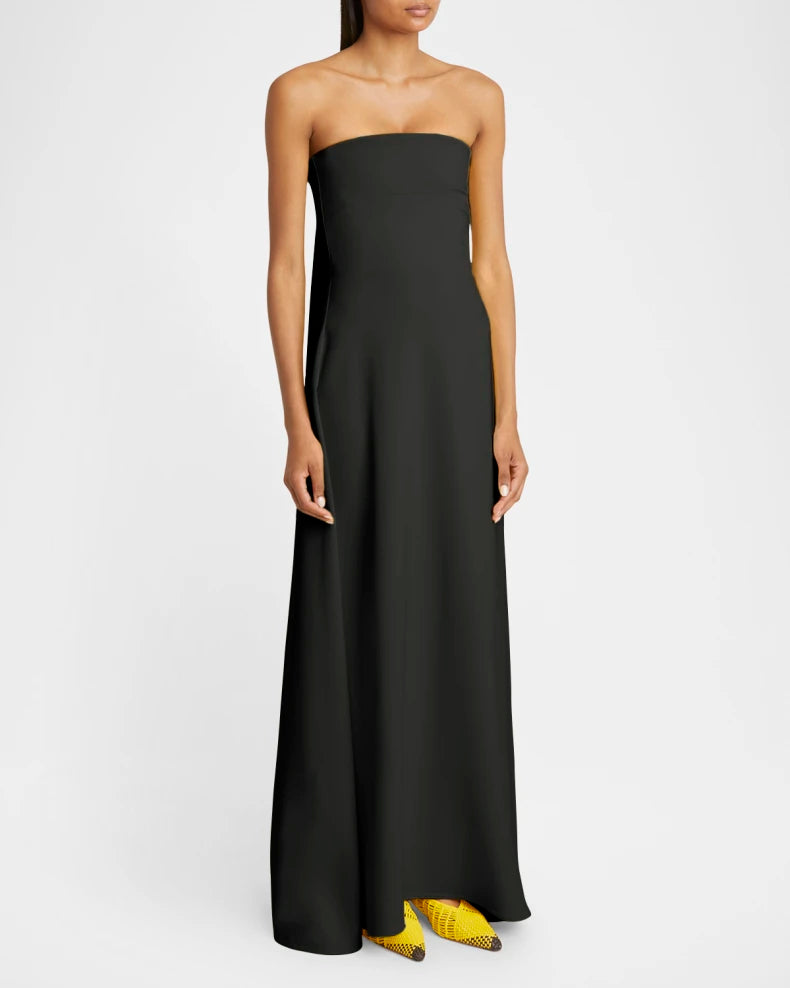 Strapless Bustier Drape Gown Beautiful and charming simple and unique design