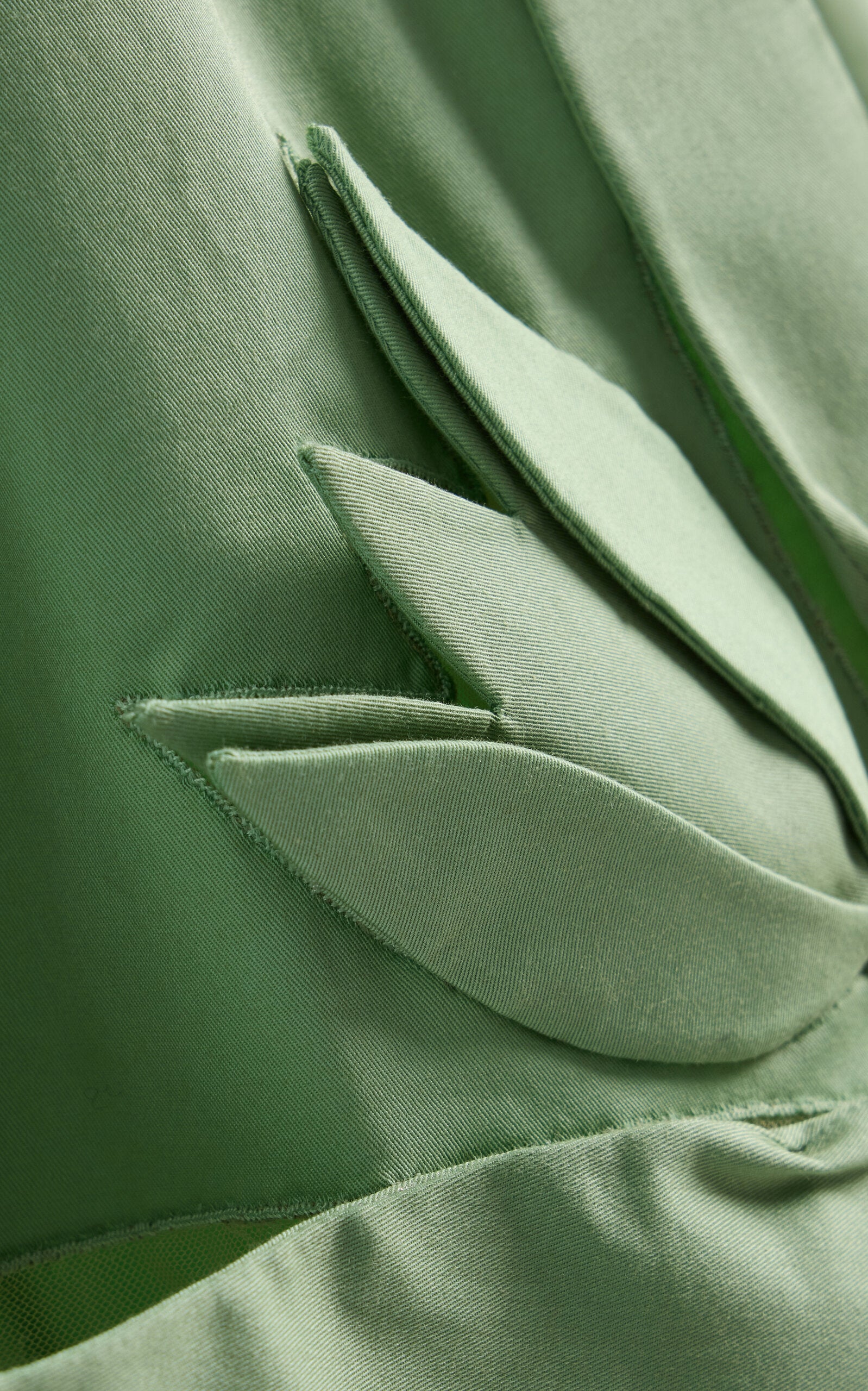 Exclusive Riviera Floral-Appliquéd Cotton Midi Dress