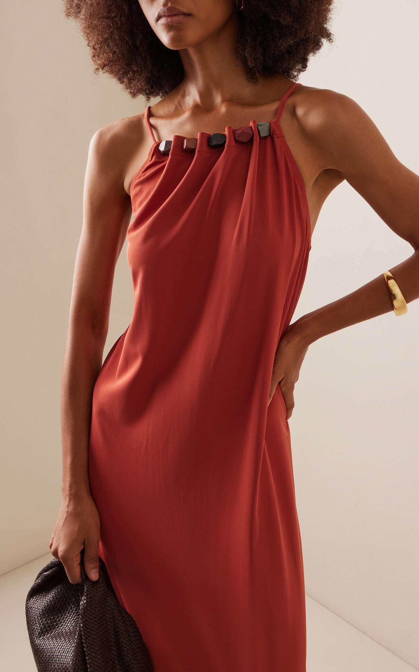 Tiana Embellished Maxi Dress Simple gentle beautiful and grand