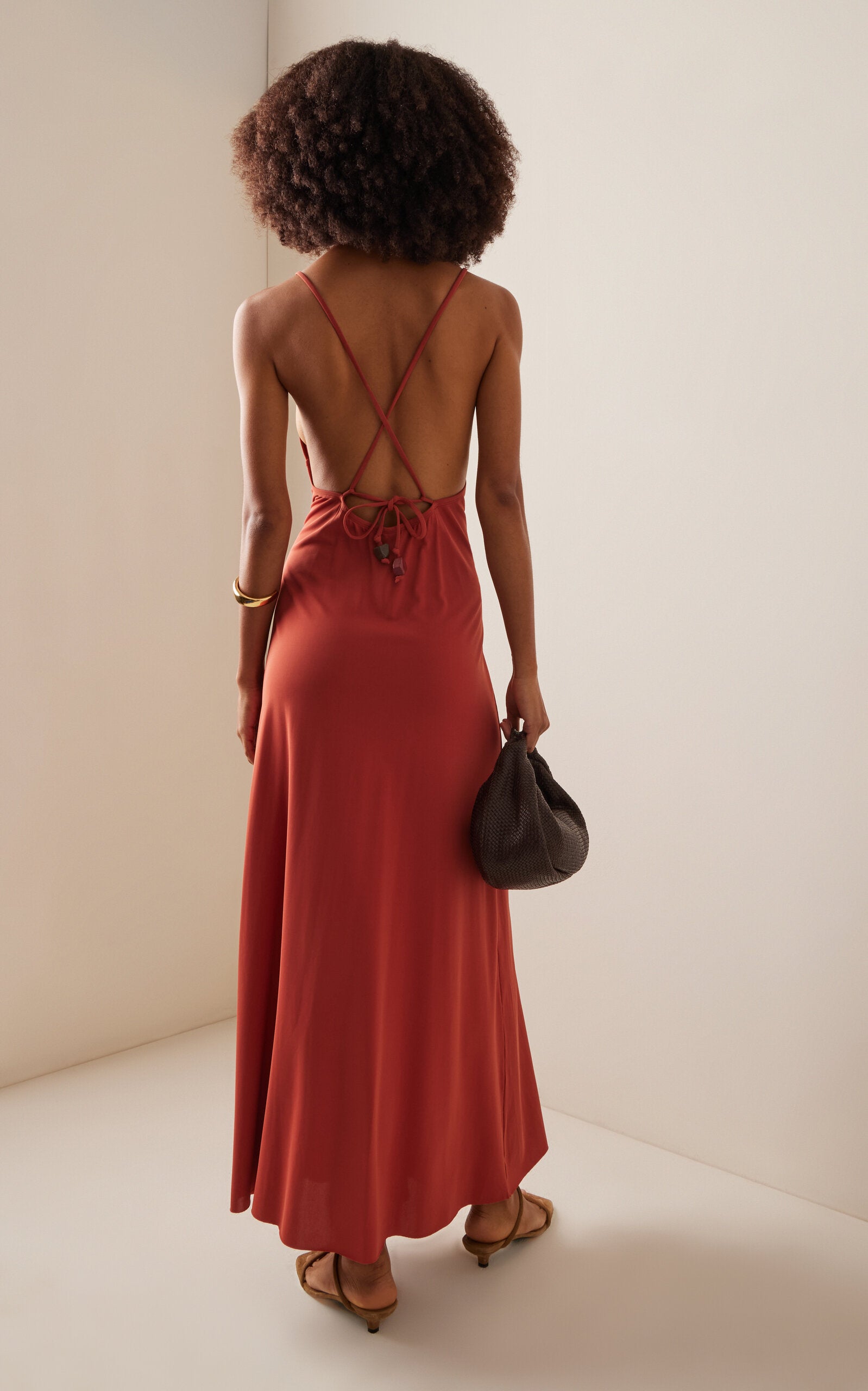 Tiana Embellished Maxi Dress Simple gentle beautiful and grand