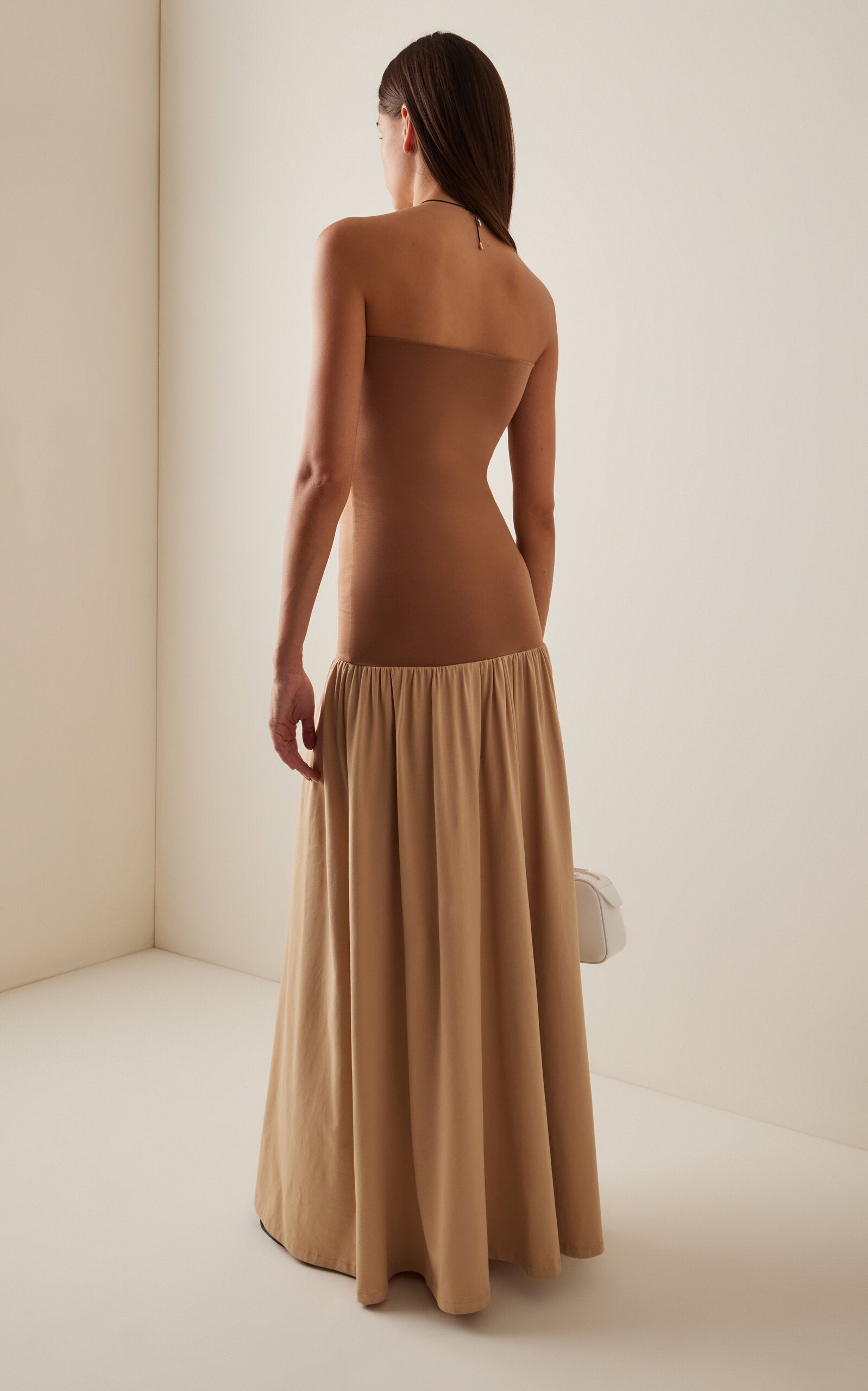 Marciella Cotton Jersey Maxi Dress Simple gentle beautiful and grand