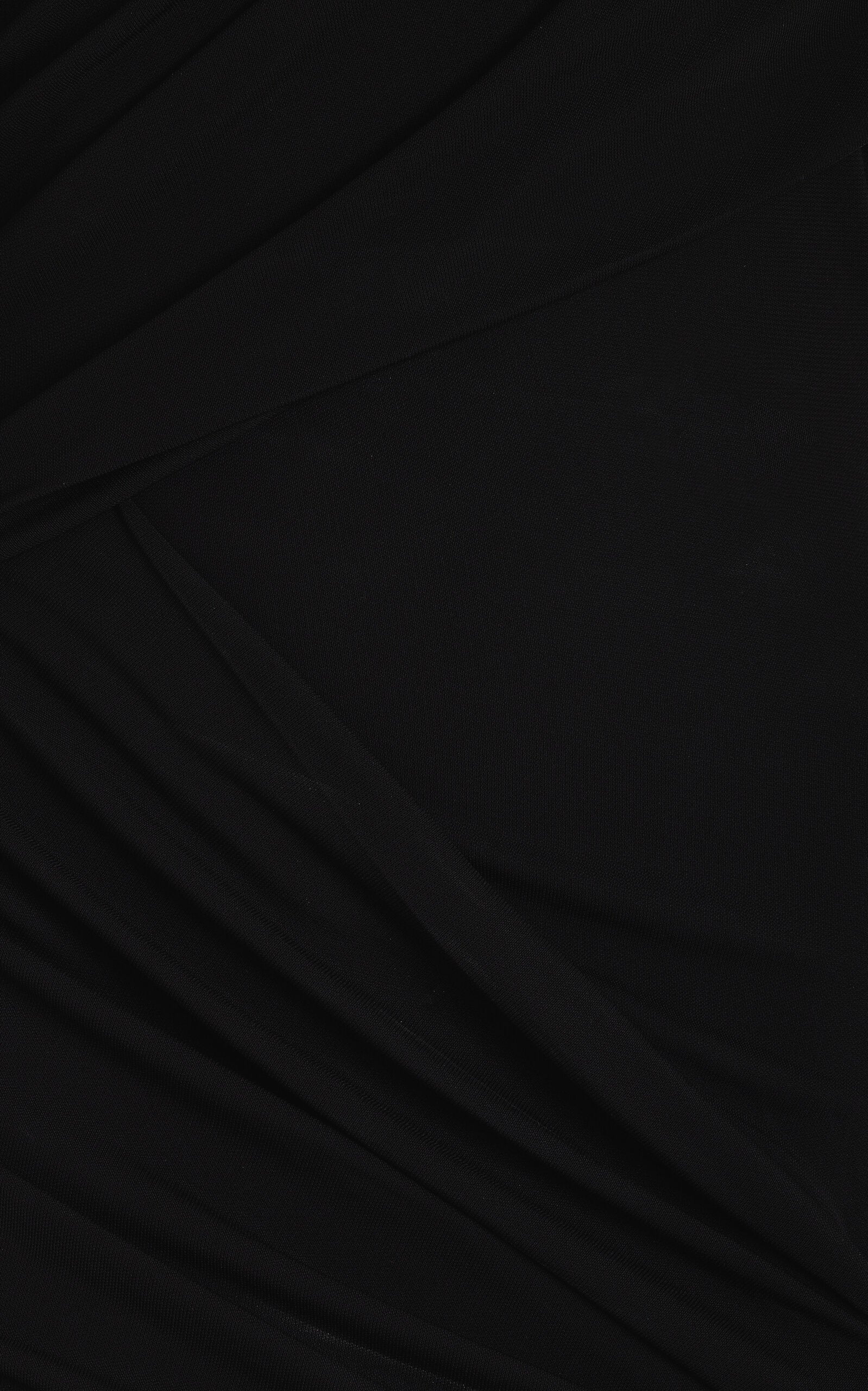 Draped Crepe Gown Simple gentle beautiful and grand