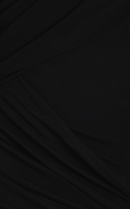 Draped Crepe Gown Simple gentle beautiful and grand