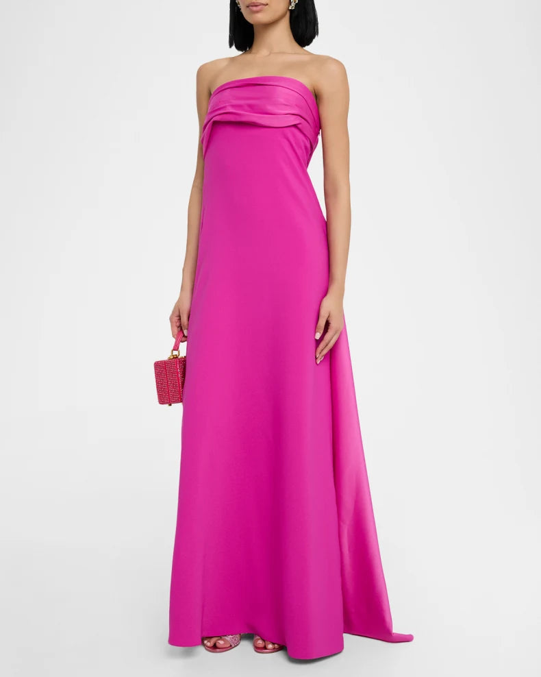 Bridgette Strapless A-Line Gown Charming and unique design Beautiful generous simple