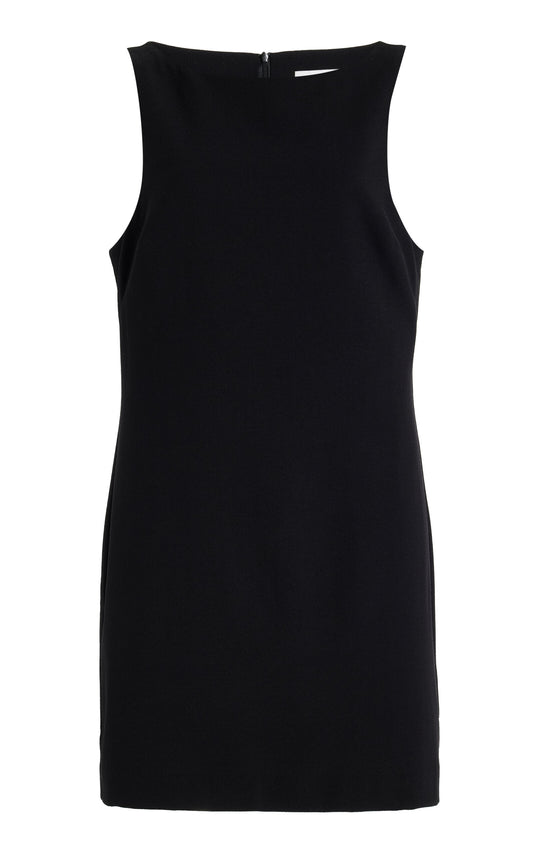 Stretch-Wool Mini Dress Simple gentle beautiful and grand