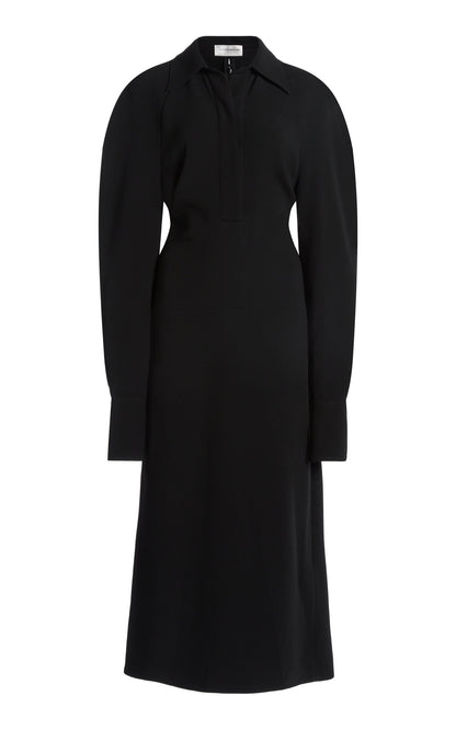 Polo Crepe Midi Dress  Polo Full of charm simple and atmospheric