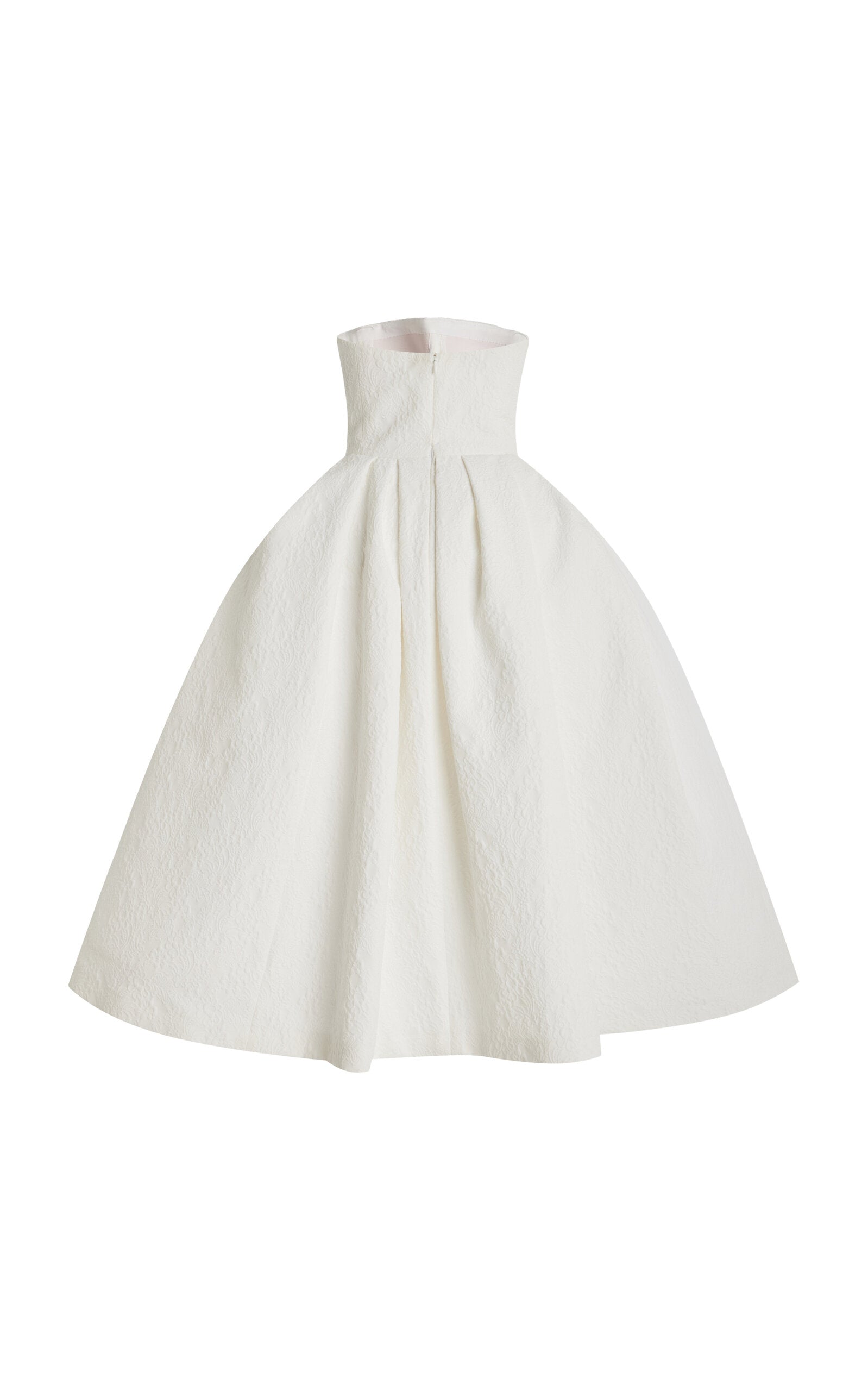 Strapless Midi Dress Full of charm simple and atmospheric