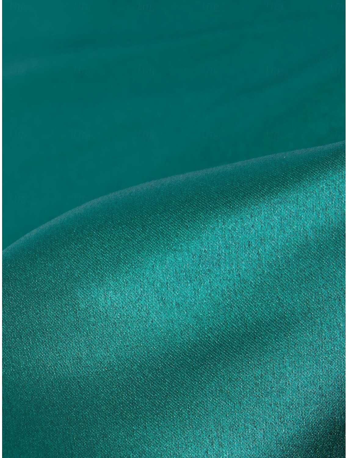 A-Line Evening Gown High Split Dress Formal Wedding Guest Floor Length Long Sleeve V Neck Fall Wedding Guest Satin with Pleats Slit